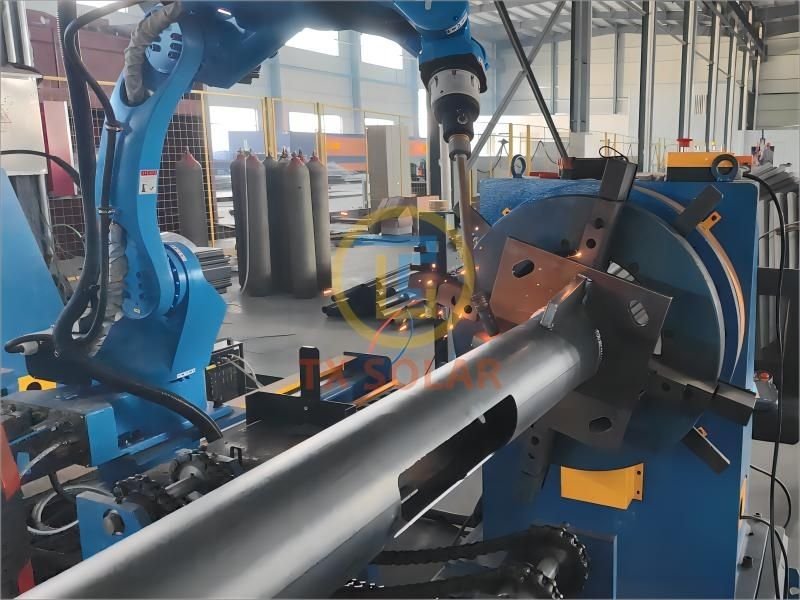Light Pole Steel Fabrication