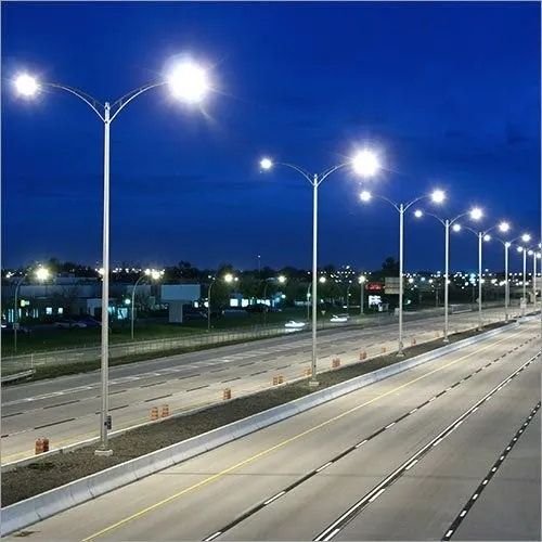 Galvanized Street Light Poles
